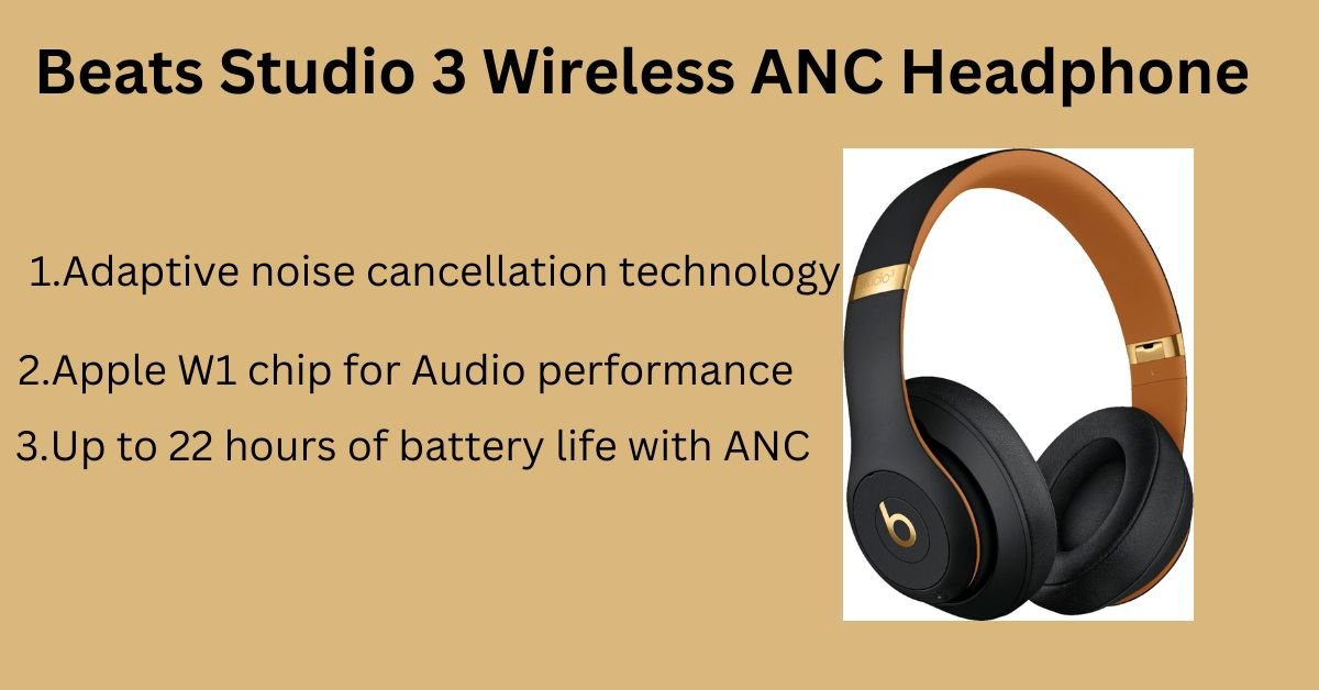 Beats Studio 3 Wireless ANC Headphone