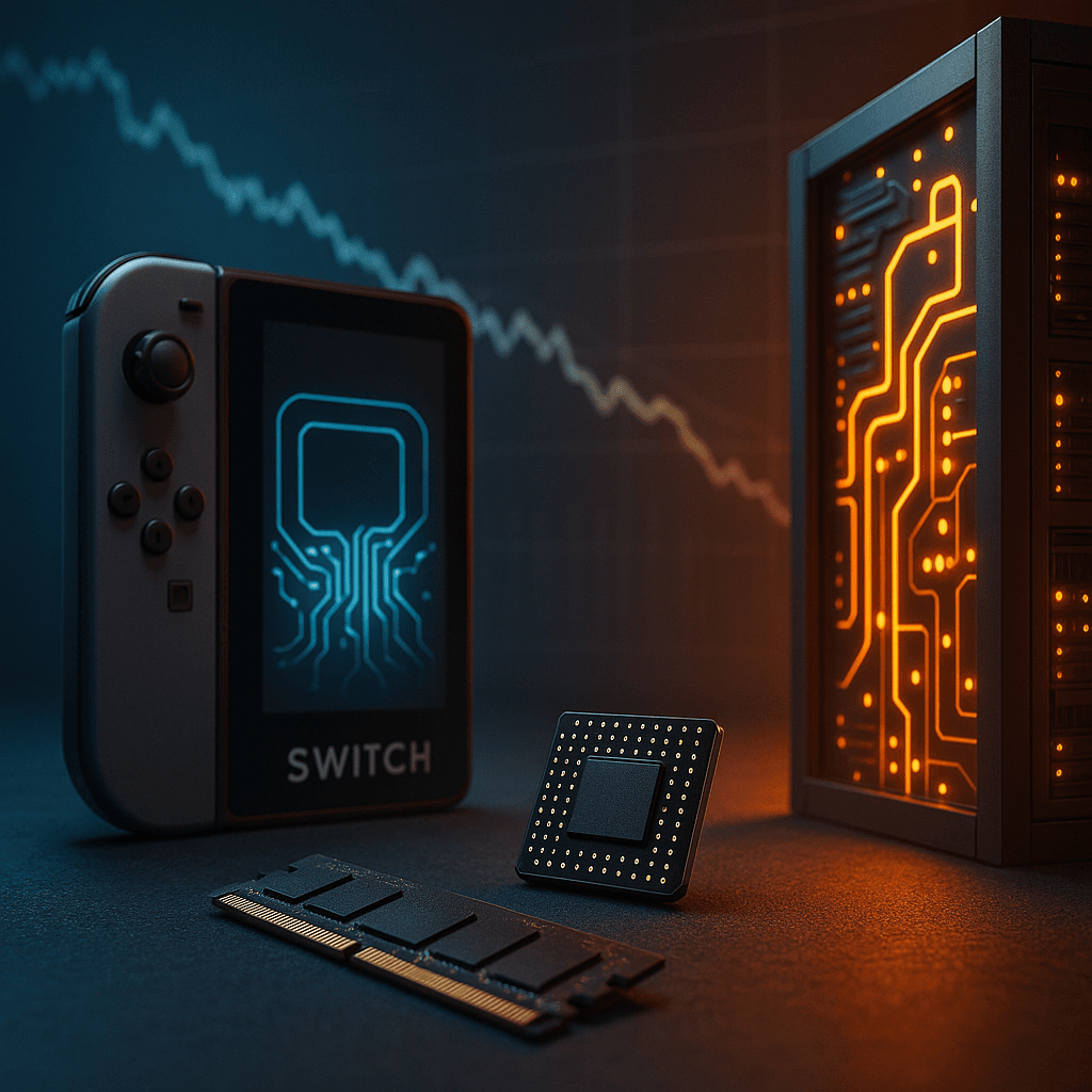 Nintendo Stock Tumbles as Component Shortages Cast Doubt on Next-Gen Console Launch