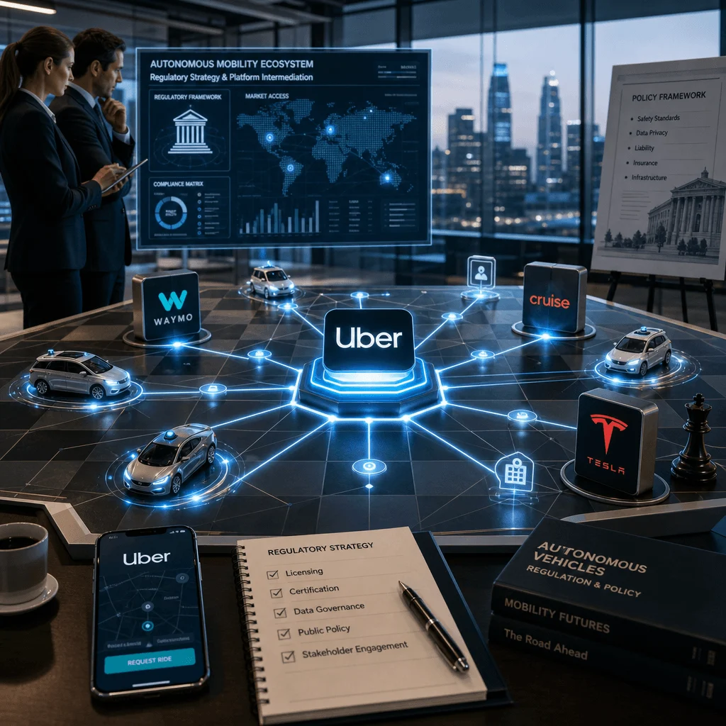 Uber Strategic Maneuvers Aim to Influence Regulatory Standards for Autonomous Competitors